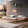 HASENA Lounge Bett Platzsparbett Pieve Eiche bright
