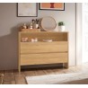 HASENA Kommode Sideboard Ina 2 Schubladen und Fach Eiche bright (74)