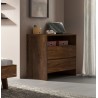 HASENA Kommode Sideboard Ina 2 Schubladen und Fach Nussbaum (82)