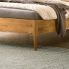 HASENA Lounge Bett Platzsparbett Pieve Wildeiche natur
