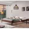 HASENA Lounge Bett Platzsparbett Pieve Nussbaum