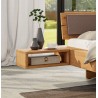 HASENA Oak Wild Schwebenachttisch Kai Wildeiche natur (93)