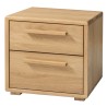 HASENA Oak Bianco Nachttisch Mano 2 Schubladen Eiche bright (74)