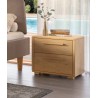 HASENA Oak Bianco Nachttisch Mano 2 Schubladen Eiche bright (74)