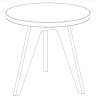 HASENA Oak Bianco Circo 44 Eiche Nachttisch Eiche bright (74)