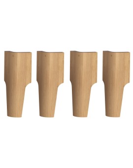Produktabbildung HASENA Oak Bianco Füße Xylo Eiche bright (74), Modul 18