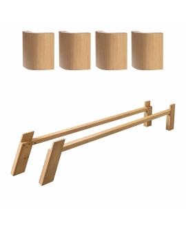 Produktabbildung HASENA Oak Bianco Füße Sodito Eiche bright (74), Modul 18