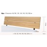 HASENA Oak Bianco Kopfteil Alpa Eiche bright (74)