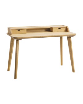 Produktabbildung HASENA Oak Bianco Schreibtisch Schminktisch Aska Eiche bright (74)
