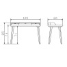 HASENA Oak Bianco Schreibtisch Schminktisch Aska Eiche bright (74)