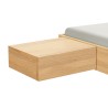 HASENA Oak Bianco Caja Eiche Nachttisch schwebend Eiche bright (74)