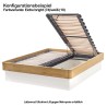 HASENA Oak Bianco Practico-Ron Box Bettkasten schwarz, weiß Eiche bright (74)