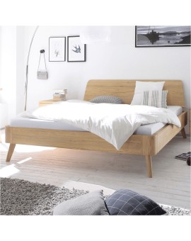 Produktabbildung HASENA Oak Bianco Eiche Bett Masito 25 Kopfteil Edda 180x200