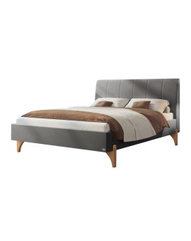Produktabbildung HASENA Polsterbett Renata mit Holzfüßen