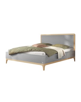 Produktabbildung HASENA Polsterbett Soledad mit Holzumrandung