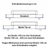 HASENA Oak Bianco Füße Lovie-Ron Box Stauraum Eiche bright (74), Modul 18