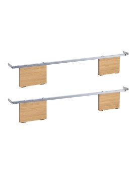 Produktabbildung HASENA Oak Bianco Füße Vilo Schwebeoptik Eiche bright (74), Join 23