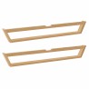 HASENA Oak Bianco Füße Kufen Skid Eiche bright (74), Join 23