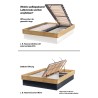 HASENA Oak Bianco Practico-Ron Box Bettkasten Eiche bright (74), Modul 18