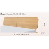 HASENA Oak Bianco Schwebebett Moreno Metallkufen Eiche bright (74)