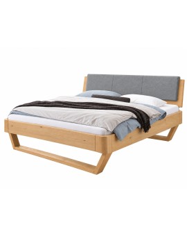 Produktabbildung HASENA Oak Bianco Kufenbett Varus mit Polster Eiche bright (74)