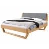 HASENA Oak Bianco Kufenbett Varus mit Polster Eiche bright (74)