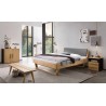 HASENA Oak Bianco Kufenbett Varus mit Polster Eiche bright (74)