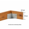 HASENA Oak Wild Bettrahmen Cadro 18