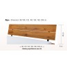 HASENA Oak Wild Kopfteil Alpa