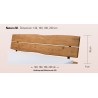 HASENA Oak Wild Kopfteil Naturo M