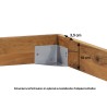 HASENA Oak Wild Bettrahmen Cadro 18