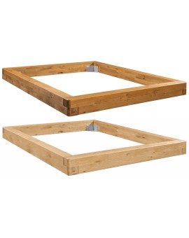 Produktabbildung HASENA Oak Wild Balken Bettrahmen Peri 18