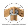 HASENA Oak Bianco Bettrahmen Modul 18 Eiche bright (74)