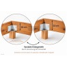 HASENA Oak Bianco Bettrahmen Join 23 Eiche bright (74)