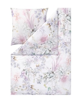 Produktabbildung ESTELLA Kuschelflanell Bettwäsche Winter Bloom 135x200