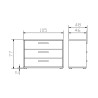 HASENA Oak Wild Kommode Cessina Wildeiche shine (97)
