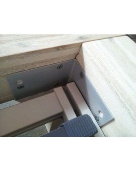 HASENA Fine Line Bett Syma 18 Füße Ronda Buche weiß deckend 140x200