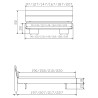 HASENA Top Line Bett Prestige Schwebeoptik ambra 160x200, 