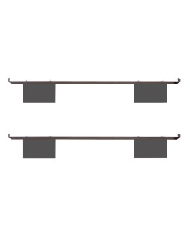 HASENA Top Line Bett Prestige Schwebeoptik ambra 180x200, 