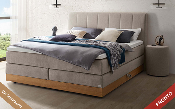 Hasena Pedrosa Lightgrey Boxspring Pronto – iodormo