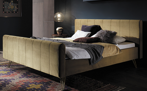 Hasena Dream Line Bett olive Bettenkonfigurator iodormo Schlaf Raum Design